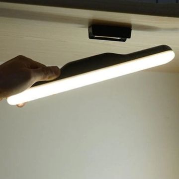 CATA CT-5249-Siyah Dimli ve Dokunmatik, Şarjlı LED Dolap-Kabin Aydınlatması - 3 Işık Renkli (Beyaz + Ilık Beyaz + Gün Işığı)