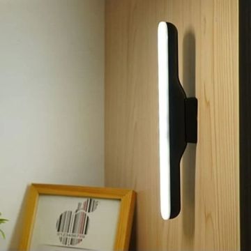 CATA CT-5249-Siyah Dimli ve Dokunmatik, Şarjlı LED Dolap-Kabin Aydınlatması - 3 Işık Renkli (Beyaz + Ilık Beyaz + Gün Işığı)