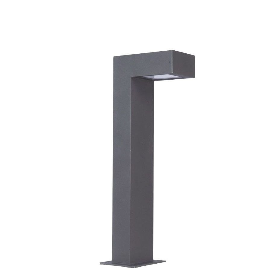 ACK AG43-08001 Aura 12 Watt 50 cm LED Bollard Armatür - Gün Işığı (3000K) - Metal Gövde