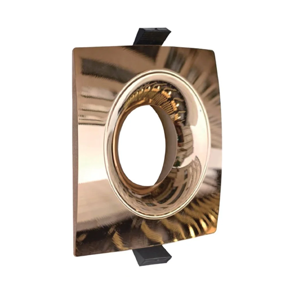 ACK AH03-04136 Bakır Sıva Altı Kare Spot Kasası - Metal