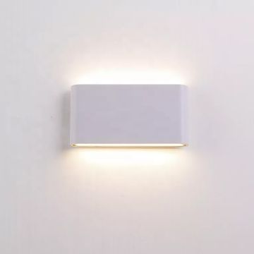 MOLLED MOL8007 2x5 Watt Beyaz Çift Yönlü Dış Mekan LED Aplik -Metal Gövde - Gün Işığı (3000K) - IP54