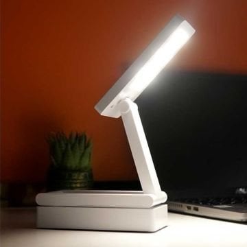 ACK AF11-10019 Dimli ve Dokunmatik Şarjlı LED Masa Lambası - 3 Işık Renkli (Beyaz + Ilık Beyaz + Gün Işığı)