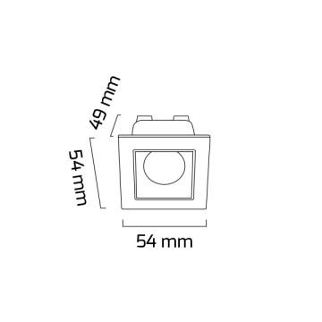 GOYA GY 5105 2 Watt Siyah Mini LED Spot