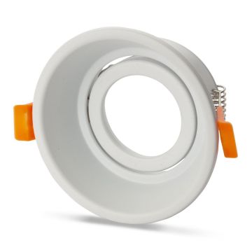 NOAS YL60-1911 NİL Sıva Altı Beyaz Yuvarlak Spot Kasası (Metal)