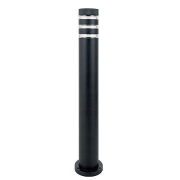 HOROZ 075-018-0004 PALMERA 80 cm Siyah Bollard Armatür (Metal Kasa)