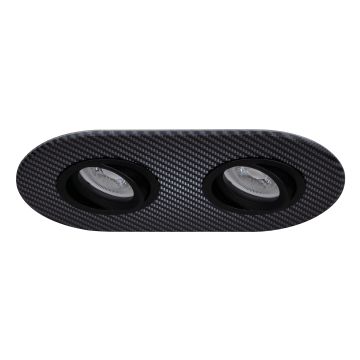 goldX ZE1001-43 2x12 Watt Karbon Fiber Desenli Sıva Altı LED Spot (SAMSUNG LED & EAGLERISE Driver)