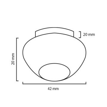 GOYA GY 2429 3 Watt Sıva Altı Yuvarlak Mini LED Spot - Gün Işığı (3000K)