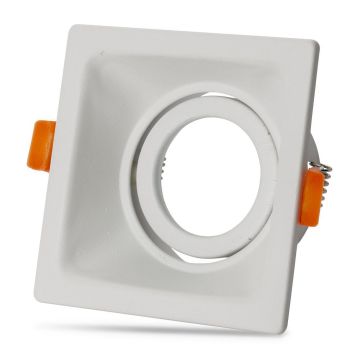 NOAS YL60-2011 NİL Sıva Altı Beyaz Kare Spot Kasası (Metal)