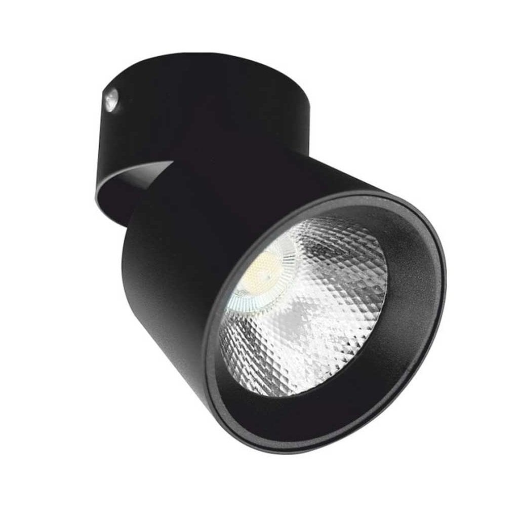 CATA CT-5332 Göcek 20 Watt Siyah Sıva Üstü Hareketli LED Spot - Ilık Beyaz (4000K)