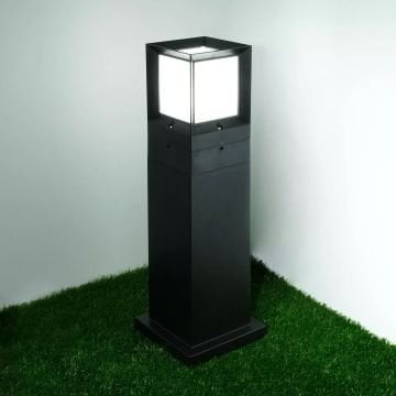 ACK AG55-09101 Lunar 70 cm Bollard Armatür (E27 Duylu - PC Gövde)