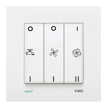 VİKO Karre Clean 90966098 Cooler Anahtarı [Beyaz]