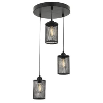 CreaLight CL-4189-3BSY-S Üçlü Retro Avize