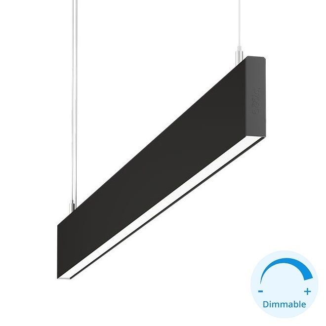 GOYA GY 8050-150 Siyah/Beyaz Kasa 42 Watt 150 cm DİMLİ Lineer Sarkıt Avize