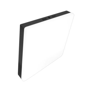 HELIOS HS 1073 36 Watt Siyah Kasa Sıva Üstü Kare LED Panel