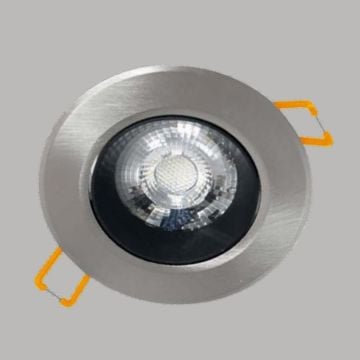 YCL YC 505 5 Watt Saten Kasa Sıva Altı Yuvarlak LED Spot (Metal)