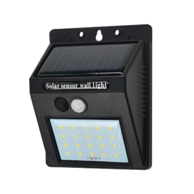 inoled 9321-01 15 Watt Solar Duvar Apliği - Beyaz Işık (6500K)