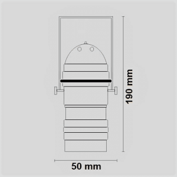 CL-155 Retro Ray Spot Kasası