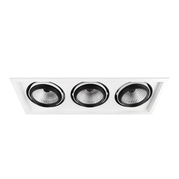 GOYA GY 3043-16 Beyaz Kasa 3x30 Watt Üçlü LED Mağaza Spotu
