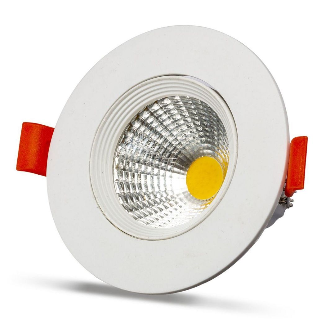 NOAS YL28-1511 Toros 5 Watt Sıva Altı Beyaz Yuvarlak LED Spot