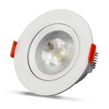 NOAS YL28-2511 Ilgaz 5 Watt Sıva Altı Beyaz Yuvarlak LED Spot