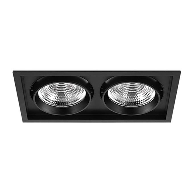 GOYA GY 3052-42 Siyah Kasa 2x36 Watt İkili LED Mağaza Spotu