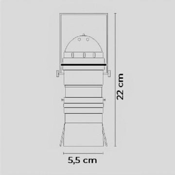 CL-159 Retro Ray Spot Kasası