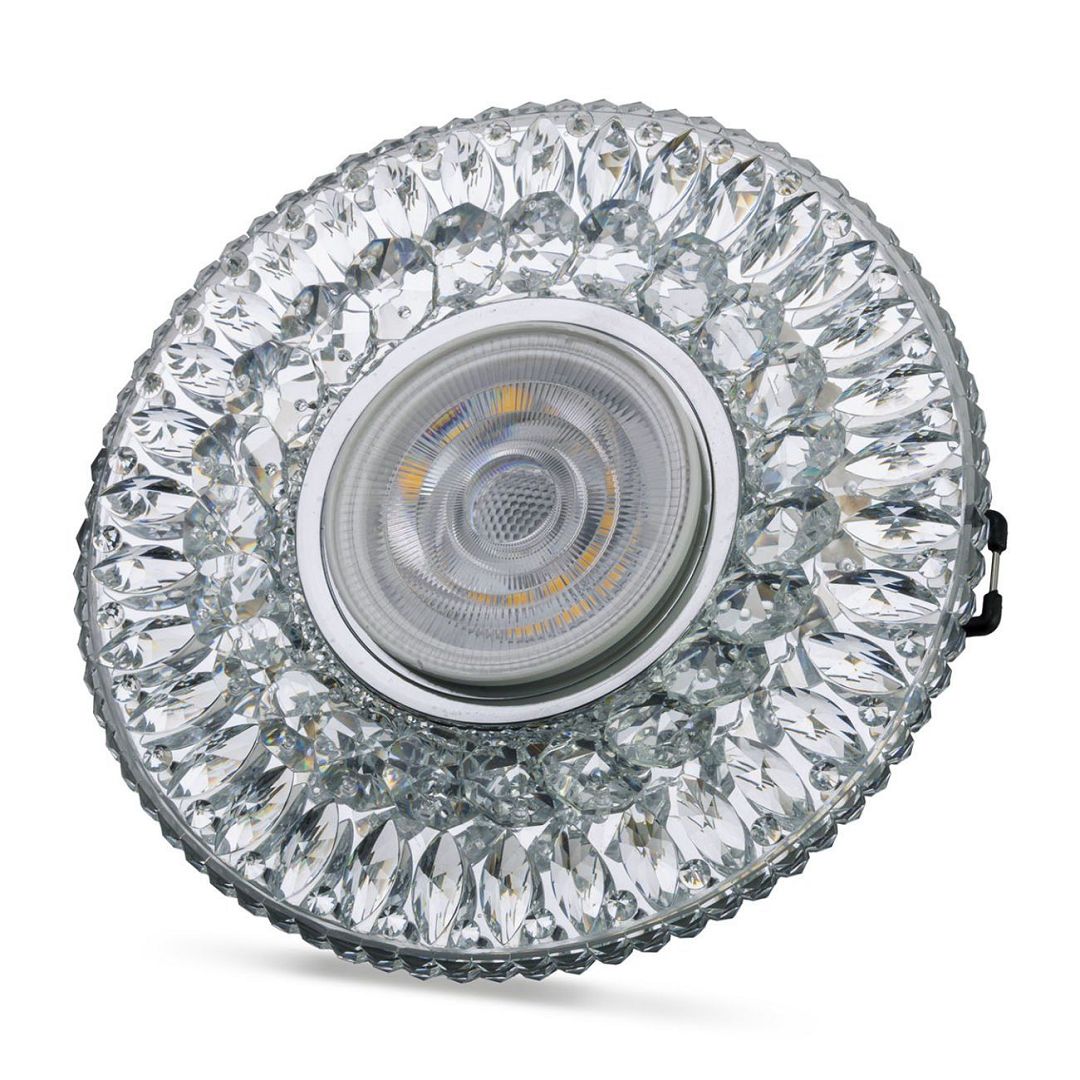 NOAS YL65-1657 İkaros Ilık Beyaz (4000K) LED Çerçeve Işıklı Kristal Spot Kasası