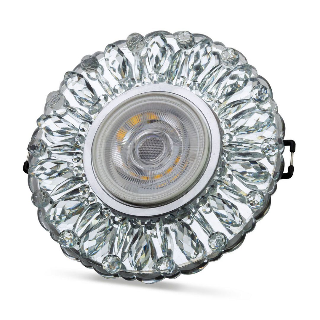 NOAS YL65-1717 LODOS Ilık Beyaz (4000K) LED Çerçeve Işıklı Kristal Spot Kasası