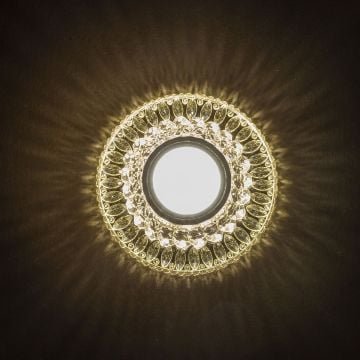 NOAS YL65-1777 ATHENA Ilık Beyaz (4000K) LED Çerçeve Işıklı Kristal Spot Kasası