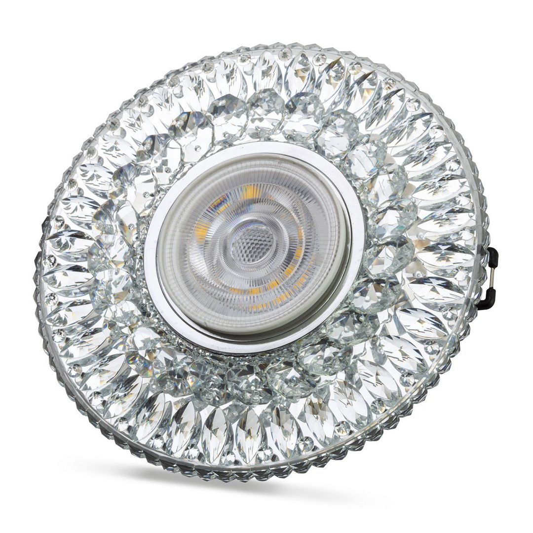 NOAS YL65-1777 ATHENA Ilık Beyaz (4000K) LED Çerçeve Işıklı Kristal Spot Kasası