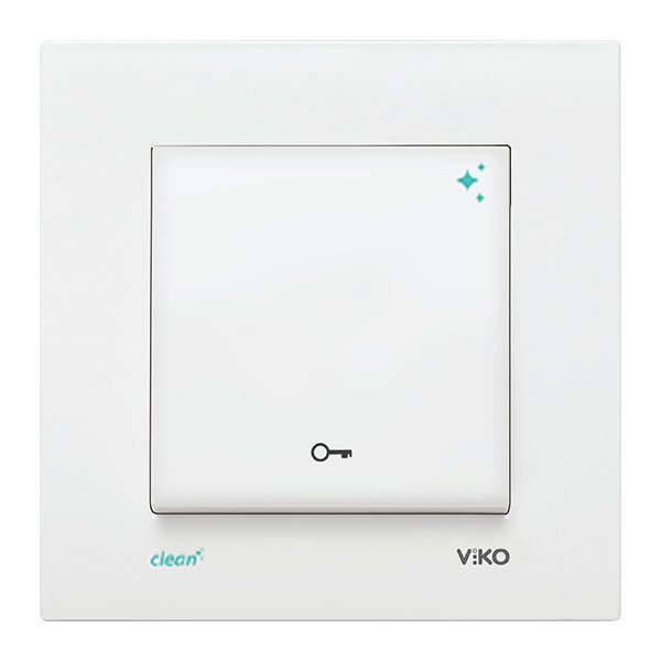 VİKO Karre Clean 90966005 Kapı Otomatiği Anahtarı [Beyaz]