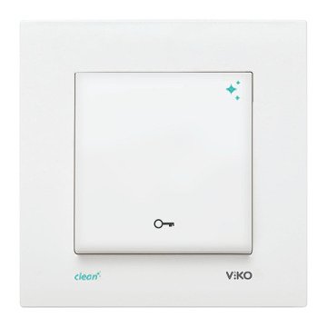 VİKO Karre Clean 90966005 Kapı Otomatiği Anahtarı [Beyaz]