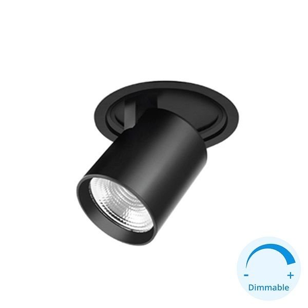 GOYA GY 3150-42 Siyah/Beyaz Kasa 36 Watt 360 Derece Hareketli Dimli LED Mağaza Spotu