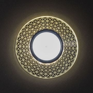 NOAS YL65-1767 İRİS Ilık Beyaz (4000K) LED Çerçeve Işıklı Kristal Spot Kasası