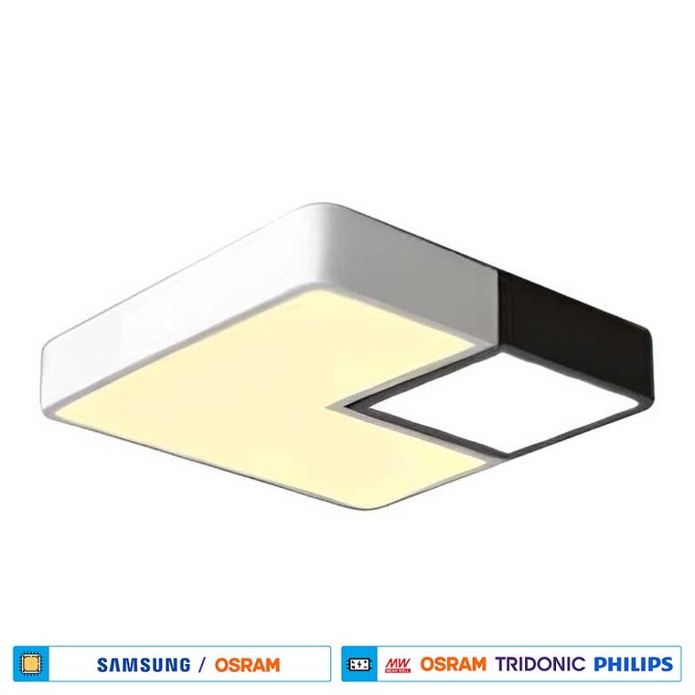 CreaLight CL-02-91801 105 Watt 80x80 cm Lineer Armatür (SAMSUNG/OSRAM LED & PHILIPS/TRIDONIC/MEAN WELL Driver)