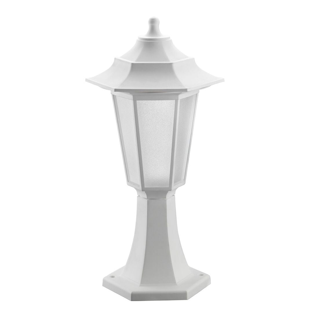 HOROZ 400-020-116 BEGONYA Beyaz Set Üstü Aplik (Plastik Kasa)