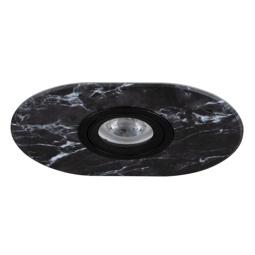 goldX ZE1000-31 12 Watt Siyah Mermer Desen Doğal Taş Sıva Altı LED Spot (SAMSUNG LED & EAGLERISE Driver)