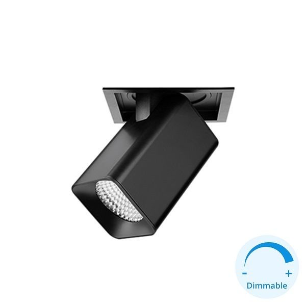 GOYA GY 3251-36 Siyah/Beyaz Kasa 40 Watt 360 Derece Hareketli Dimli LED Mağaza Spotu