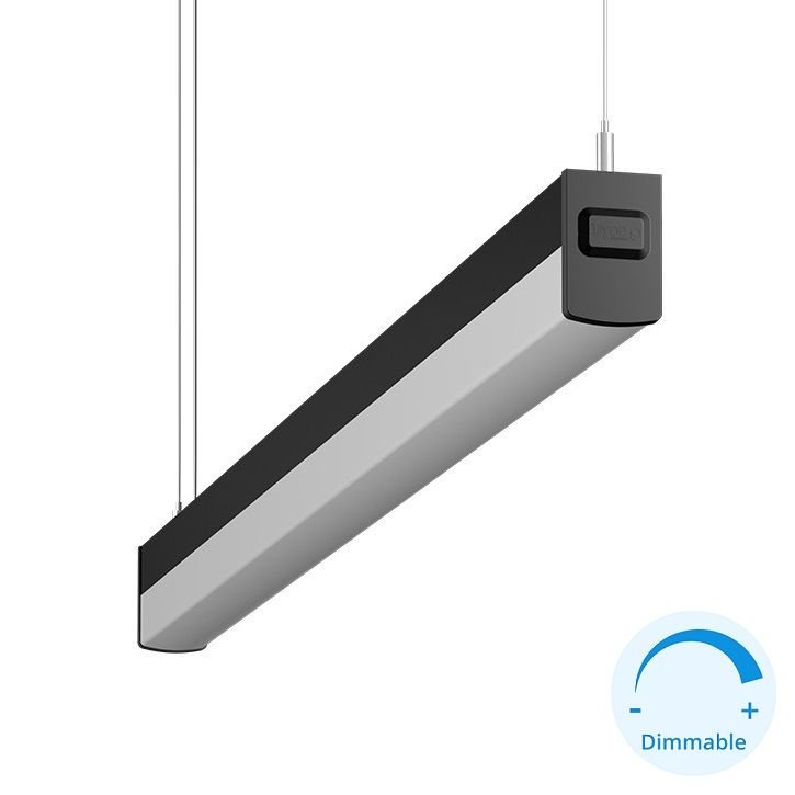 GOYA GY 8036-120 Siyah/Beyaz Kasa 58 Watt 120 cm DİMLİ Lineer Sarkıt Armatür