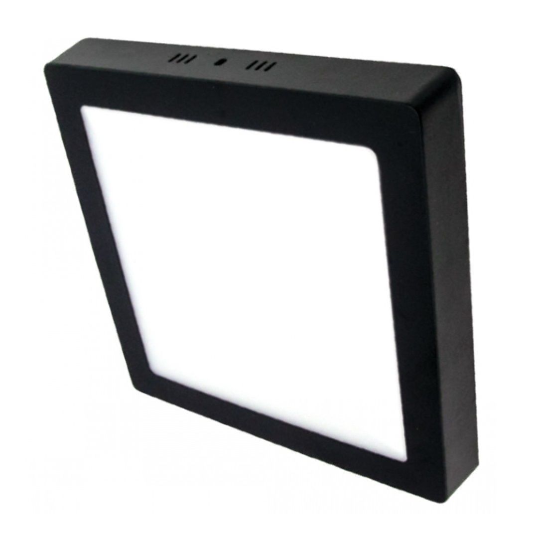 K2 GLOBAL KDL433B 24 Watt Siyah Kasa Sıva Üstü Kare LED Panel