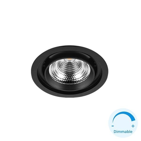 GOYA GY 3050-42 Siyah/Beyaz Kasa 36 Watt Dimli LED Mağaza Spotu