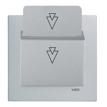 VİKO Novella/Trenda 92605025 Energy Saver (230V - Mekanik Anahtarlı - Gecikmeli) [Gümüş]