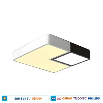 CreaLight AL02-91501 60 Watt 50x50 cm Lineer Armatür (SAMSUNG/OSRAM LED & PHILIPS/TRIDONIC/MEAN WELL Driver)