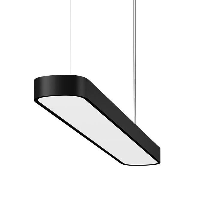 GOYA GY 8110-15 Siyah/Beyaz Kasa 64 Watt 15x150 cm Oval Lineer Sarkıt Avize