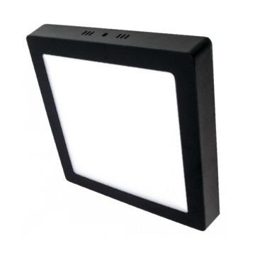 K2 GLOBAL KDL432B 18 Watt Siyah Kasa Sıva Üstü Kare LED Panel