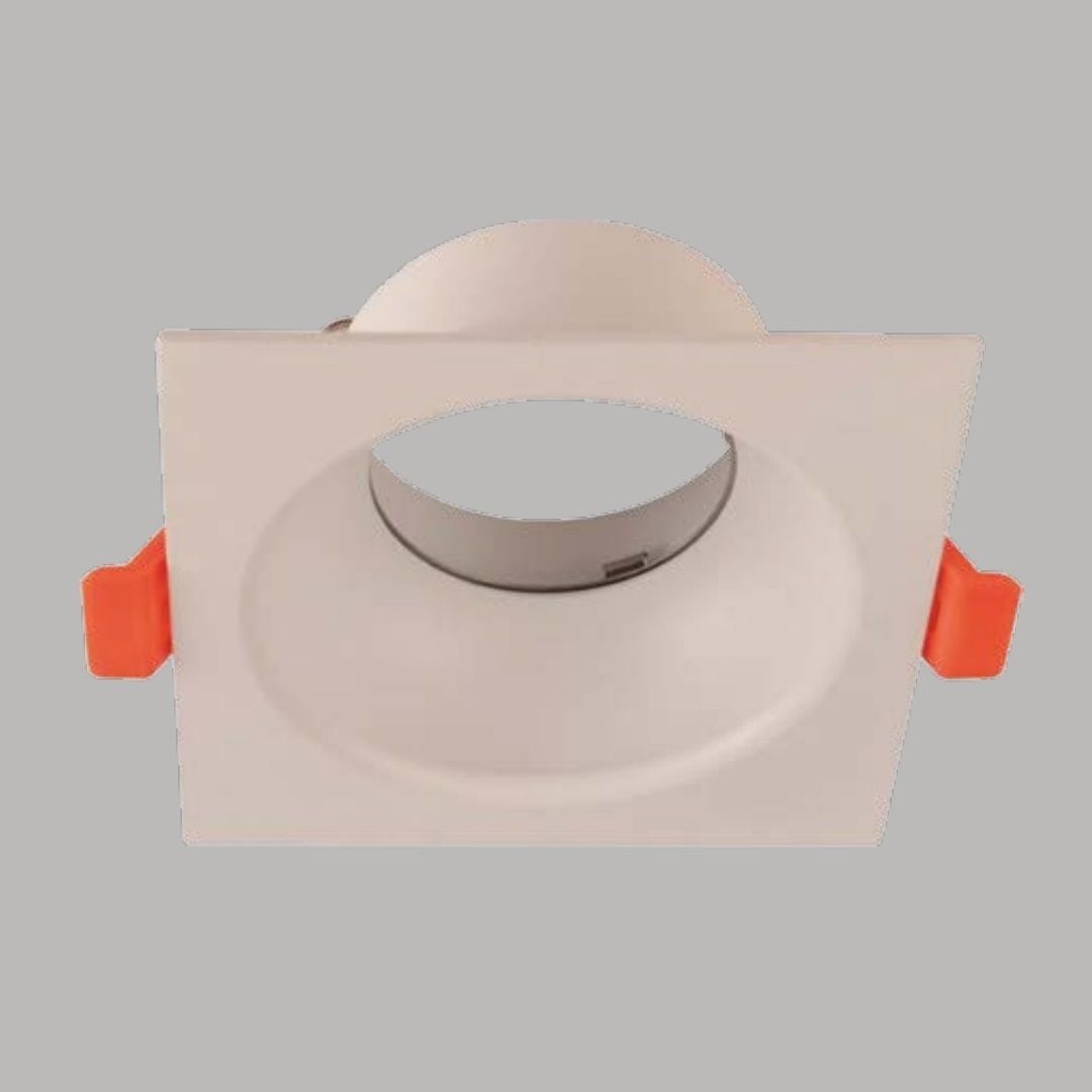 YCL YC 7130 Beyaz Sıva Altı Kare Spot Kasası (Metal)