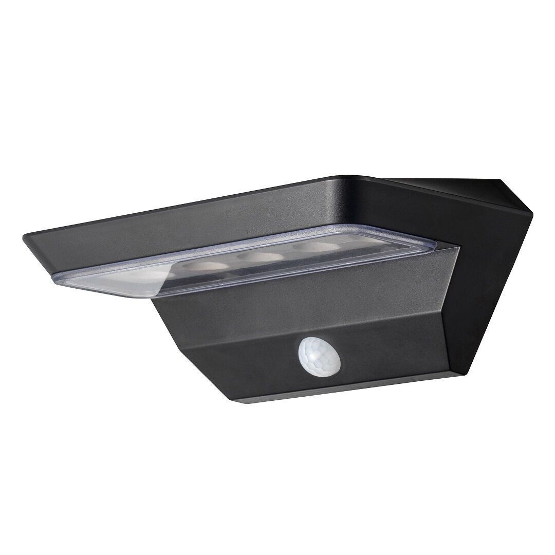 SYLVANIA 0054041 4.5 Watt Siyah Sensörlü Solar Aplik - Ilık Beyaz (4000K)