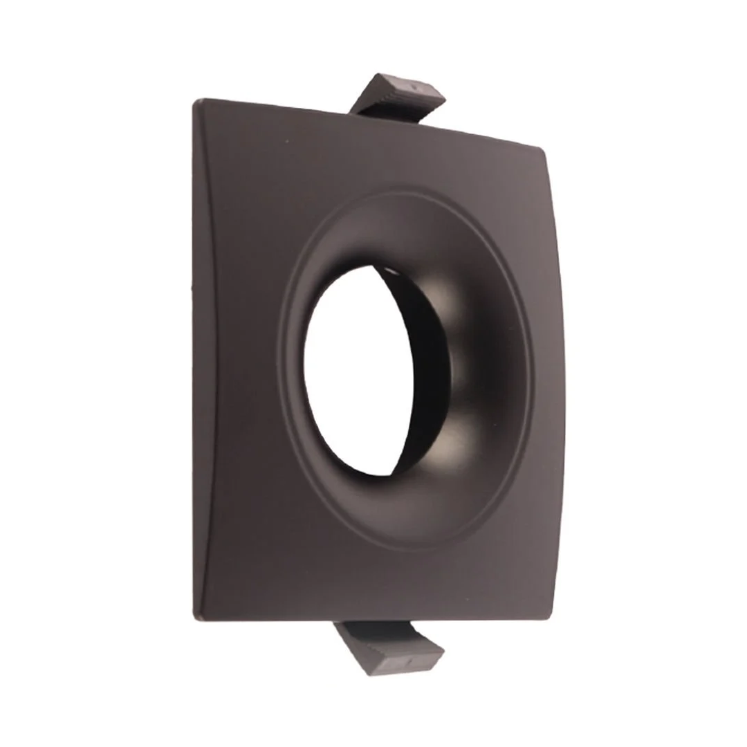 ACK AH03-04131 Siyah Sıva Altı Kare Spot Kasası - Metal