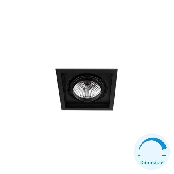GOYA GY 3041-30 Siyah Kasa 30 Watt Dimli LED Mağaza LED Spotu
