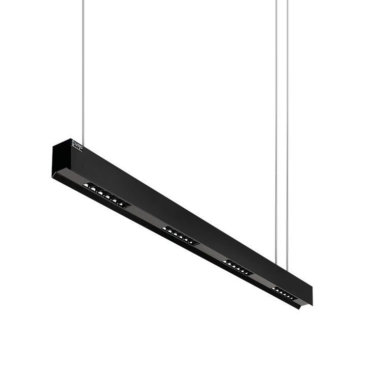 GOYA GY 8041-120 Siyah/Beyaz Kasa 40 Watt 120 cm Lensli Lineer Sarkıt Armatür